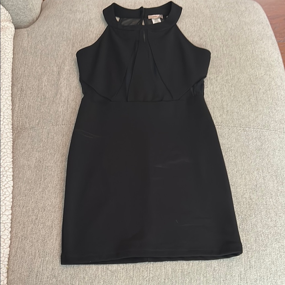 Elegant Black Sleeveless Dress